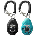 PawFix Click-Train Training Clicker Set (2-Pack) – Dog Training Clickers with Wrist Straps