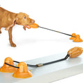 PawFix Tug-Fetch Suction-Cup Dog Toy — Hands-Free Tug Ball with Double Suction Cups