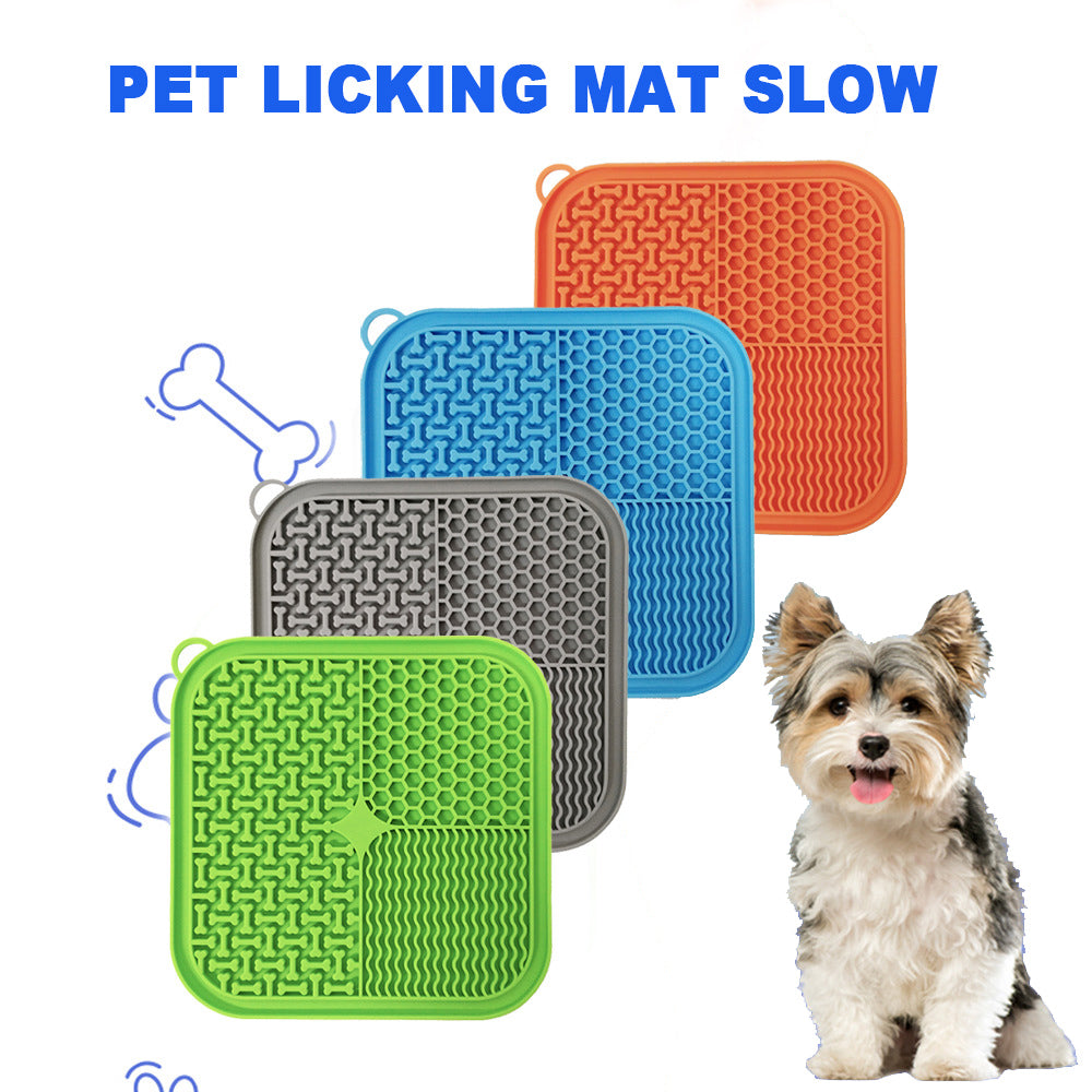 PawFix Silicone Calm-Lick Mat – Suction-Cup Anxiety Relief Lick Mat for Dogs & Cats
