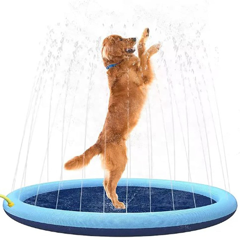 PawFix Splash Pad – Hose-Powered Sprinkler Mat for Dogs