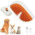 PawFix Steamy Mist Grooming Brush – USB Rechargeable Nano-Mist Spray Brush